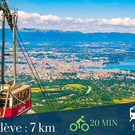 Homey Coloc Goodlife - Colocation Moderne - Chambres Privees - Wifi Et Netflix - Au Pied Du Tram Pour Geneve Ambilly Ngoại thất bức ảnh