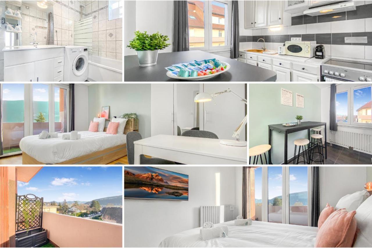Homey Coloc Goodlife - Colocation Moderne - Chambres Privees - Wifi Et Netflix - Au Pied Du Tram Pour Geneve Ambilly Ngoại thất bức ảnh
