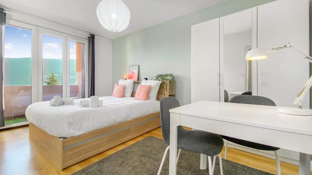 Homey Coloc Goodlife - Colocation Moderne - Chambres Privees - Wifi Et Netflix - Au Pied Du Tram Pour Geneve Ambilly Ngoại thất bức ảnh